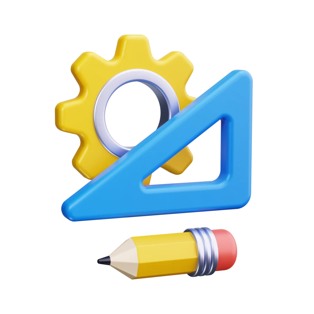 set square-pencil-gear-design tool-edit tools-education 1